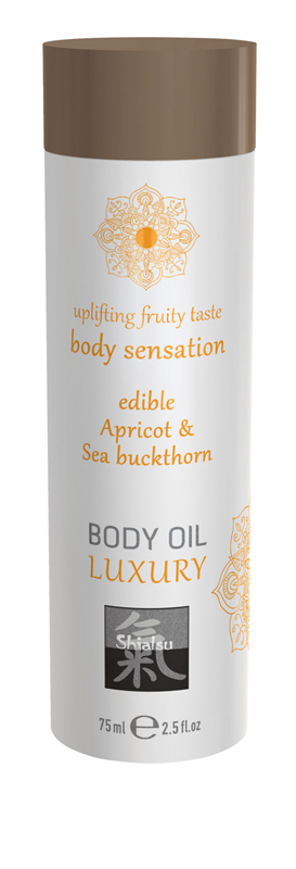 Luxe Eetbare Body Oil - Abrikoos & Duindoorn