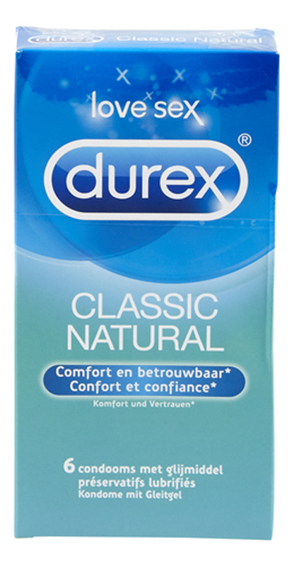 Durex standaard condooms - 6 stuks