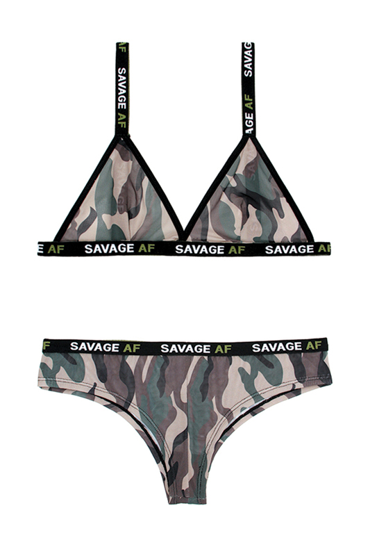 Savage AF Camouflage BH-Set