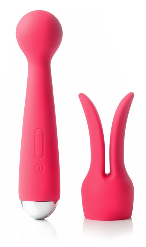 Emma Verwarmende Wand Vibrator Met Opzetstuk - Roze