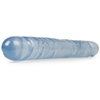 Crystal Jellies Dubbel Dildo - Lichblauw