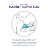 Rocks-Off - Flutter Rabbit Vibrator - Roze
