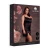 le_desir__criss_cross_silk_slit_dress_open_back_queen_size_-_black