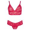Cottelli Collection - Kruisloze Kanten Lingerieset