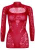 mini-robe__manches_longues_-_rouge