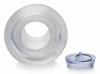 Holle Transparante Anaal Plug Met Stop - XL