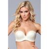 Miracle Push-Up Strapless BH - Nude