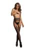 Garterbelt Stockings With Open Design