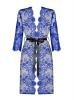 Cobaltess Kanten Kimono - Blauw