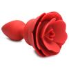 Vibrerende Rose Anaalplug met Afstandsbediening - Medium