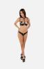 Open Kruis String Dark Desire - Zwart
