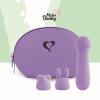 FeelzToys - Mister Bunny Massage Vibrator with 2 Caps Purple