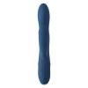 Svakom - Aylin Krachtige Pulserende Vibrator met Twee Koppen - Donkerblauw