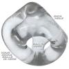 Oxballs - Tri-Sport XL Thicker 3-Ring Cockring - Transparant