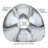 Oxballs - Tri-Sport XL Thicker 3-Ring Cockring - Transparant