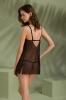 Drosera Chemise Curvy - Zwart
