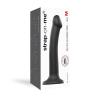 strap-on-me_-_semi-realistische_dual_density_buigzame_dildo_zwart_m