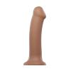 strap-on-me_-_semi-realistische_dual_density_buigzame_dildo_caramel_xl