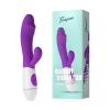 Realistische Rabbit Vibrator - Paars