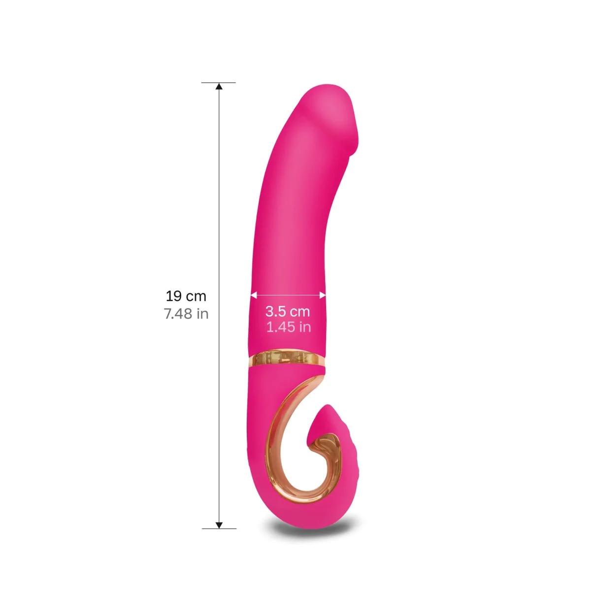 Gvibe Gjay Mini Vibrator aus Bioskin™ für gezielte G-Punkt-Stimulation, wasserdicht. Exklusive bei RaiX SHop Konstanz