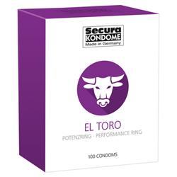 Secura El Toro Condoms - 100 Pieces