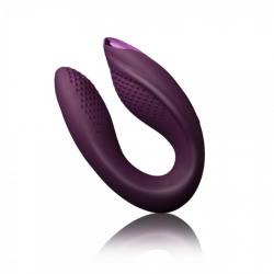 Rocks-Off - Vibrador para estimulación del punto G y del clítoris Chick Diva con mando a distancia