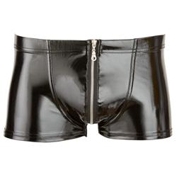 Men's Vinyl Pants With Zip