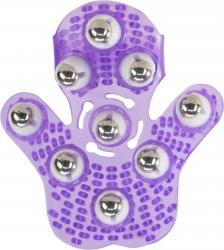 Rękawica Roller Balls do masażu – Fioletowa