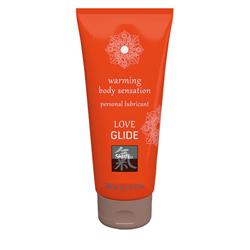 Love Glide Wärmende Gleitmittel auf Wasserbasis - 100 ml