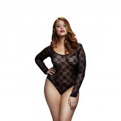 Baci - Kanten Bodysuit Met Open Achterkant - Curvy