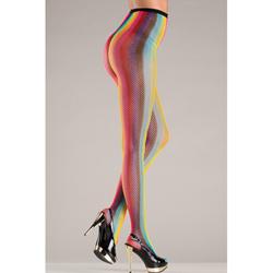 Rainbow Pantyhose With Stripes