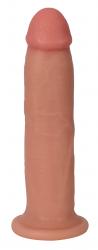 Realistische Dildo met Zuignap 22 CM - Beige
