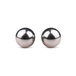 Boules de Geisha Ben Wa 46g - 19mm argent