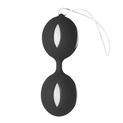 Wiggle Duo Kegel Ball - Black/White