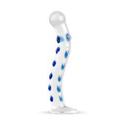 G-Punkt/Prostata-Dildo Nr. 18 aus Glas