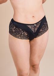 Cecilla Lace Boyshort - Black