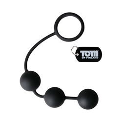 Tom of Finland Cockring Met Zware Anaalbeads