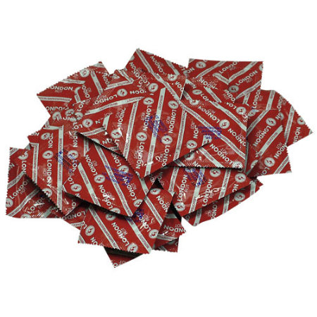 Durex London Red Aardbei Smaak Condooms - 100 stuks