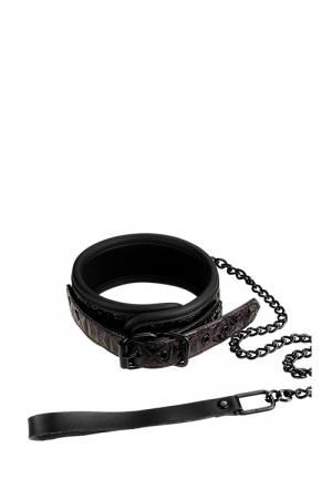 Halsband met ketting de Luxe 