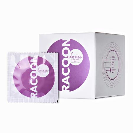 Loovara Intimate - Racoon 49 Natuurlijke Condooms Maat 49 - 12 stuks