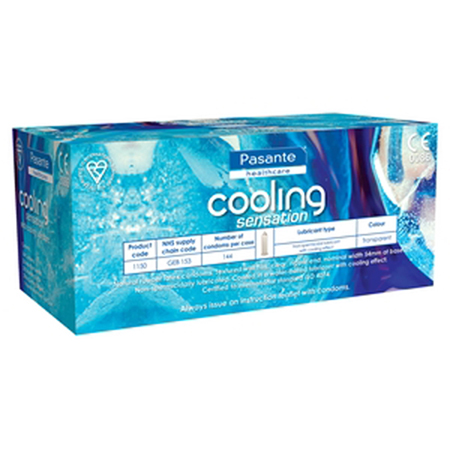 Pasante Cooling Sensation Condooms - 144 stuks