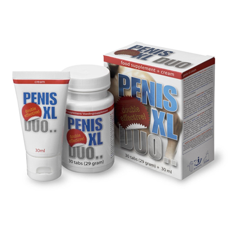 Penis XL Duo Combinatie Crème En Pillen