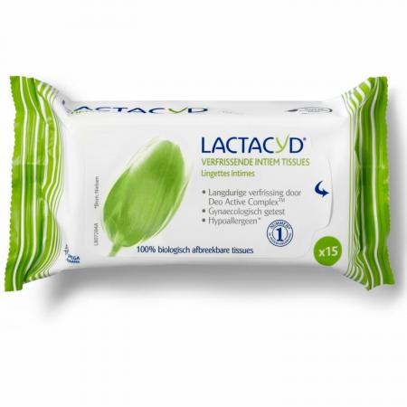Lactacyd Fresh Intieme Doekjes - 15 st