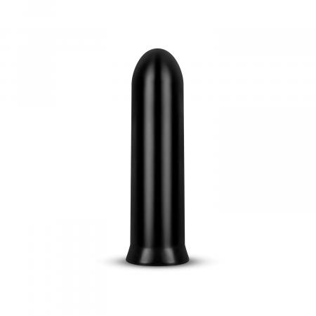 All Black Dildo 19.5 cm - Zwart