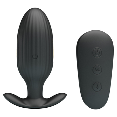Kelly Vibrerende Buttplug Met Electrostimulatie