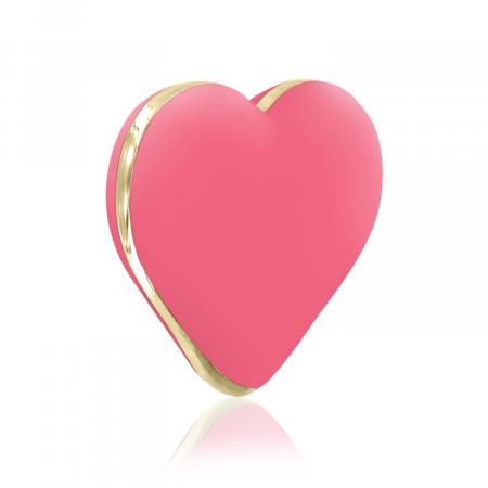RS - Icons - Heart Vibe Vibrator - Koraalroze