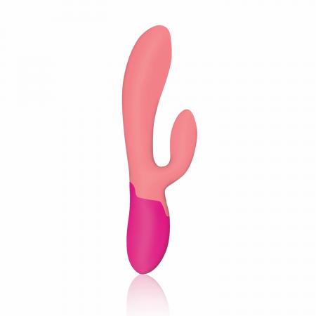 RS - Essentials - Xena Verwarmende Rabbit Vibrator - Koraal