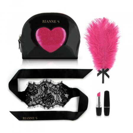 RS - Essentials - Kit d'Amour Senuele Set Voor Koppels - Zwart/Roze