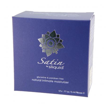 Sliquid Satin Lube Cube - Vagina Lotion 12 x 5 ml