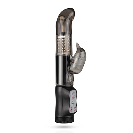 Delfin G-Punkt Vibrator in Schwarz